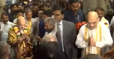 ராமேசுவரம் ராமநாதசாமி கோவிலில் அமித்ஷா சாமி தரிசனம்…!