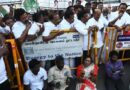 காங்.,  நுாதன  ஆர்ப்பாட்டம்